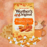 Werther’s Limited Edition Fall 2025 Soft Caramels – 2-Pack (Caramel Apple & Pumpkin Spice, 8.57oz Each) – Individually Wrapped Gourmet Candies