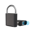 Waterproof Fingerprint Padlock with USB Rechargeable Battery, Biometric Smart Lock for Gym Locker, Gate, Bike & Outdoor Security