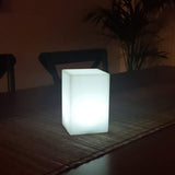 Rechargeable RGB LED Cube Lamp 6” – Waterproof Color Changing Indoor & Outdoor Mood Light