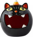 Member’s Mark Ceramic Halloween Candy Bowl – Black Cat Party Decoration (Trick-or-Treat Bowl)