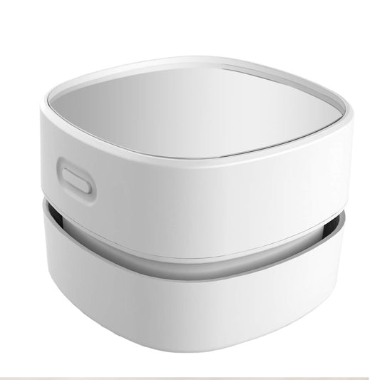 ODISTAR Mini Desktop Vacuum Cleaner Cordless 360° Rotating Table Dust Sweeper for Keyboard Office Home Cleaning