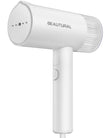 Beautural White Foldable Portable Garment Steamer 1000W Handheld Travel Steam Iron with Leak-Proof Multi-Angle System