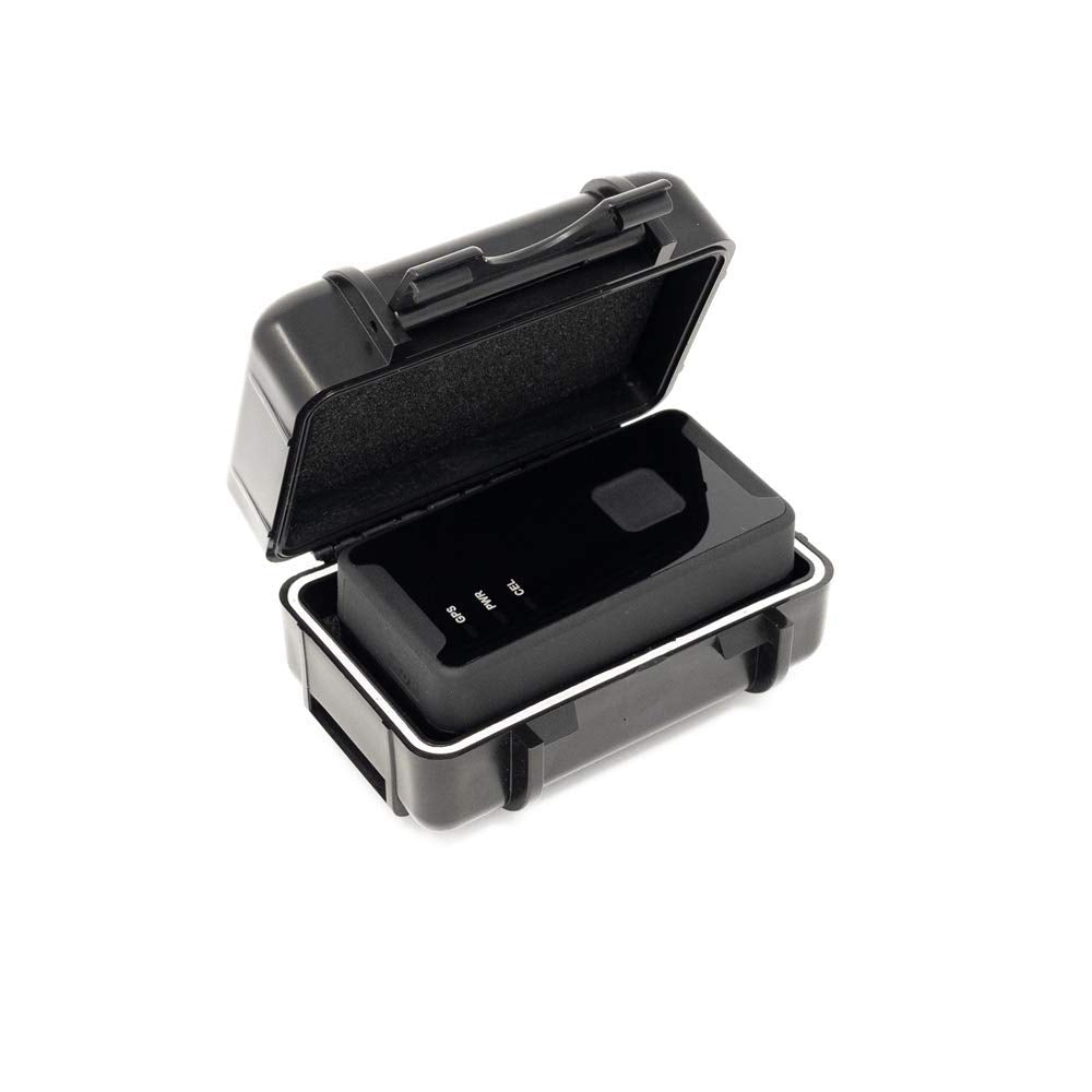 Magnetic Real-Time GPS Tracker with Waterproof Case, Instant Alerts & Live Vehicle Tracking – Black