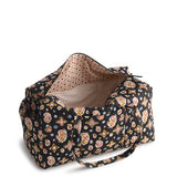 Vera Bradley Premium Cotton Large Original Duffel Bag – Quilted Travel Bag (North Star Sky)