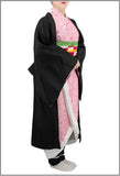 Pink Kimono Cosplay Outfit Set – Anime-Inspired Halloween Costume for Women 🎀✨