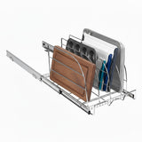 Holdn’ Storage Pull-Out Bakeware Organizer – Adjustable Divider Rack for Narrow Kitchen Cabinets