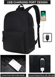 Supacool Casual Laptop Backpack with USB Charging Port – Waterproof Work & Travel Bag