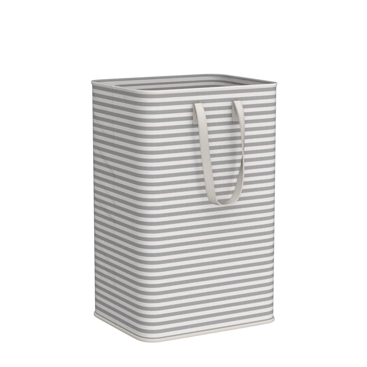 LIFEWIT Freestanding Laundry Hamper 2-Pack – Large Foldable Waterproof Clothes Basket with Carry Handles (80L Each, Grey)