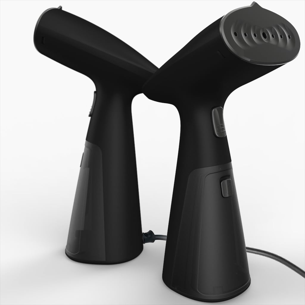 Professional Handheld Garment Steamer with Fast Heat, Leakproof Portable Wrinkle Remover for Travel & Home Use