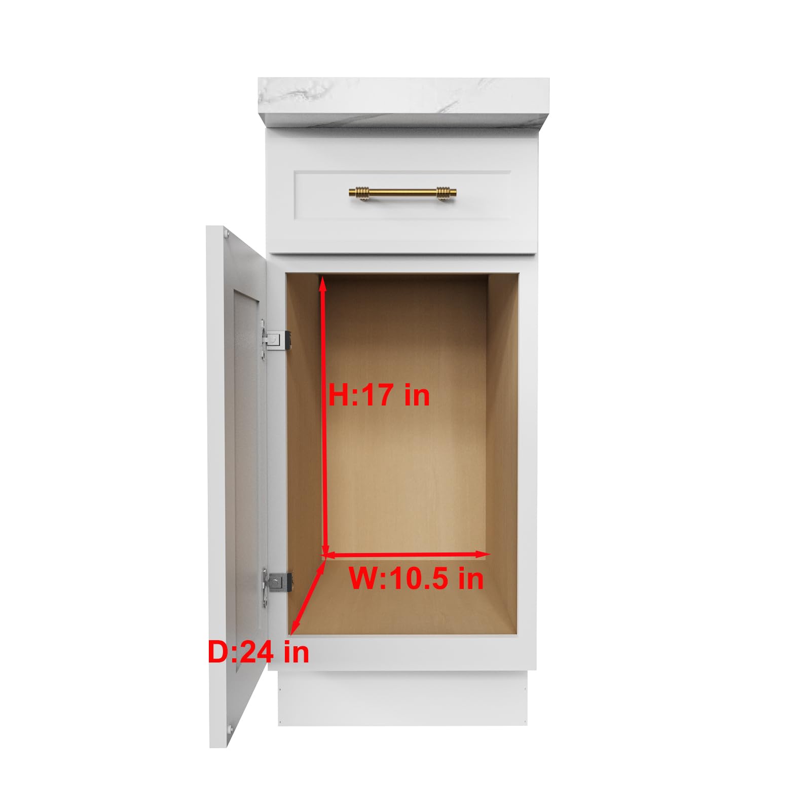 Heavy-Duty Solid Wood Pull-Out Cabinet Organizer – Adjustable 2-Tier Sliding Storage System