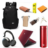 RICKYH Style Lightweight Backpack for Men & Women – Multi-Compartment College & Travel Daypack with Laptop Sleeve (Black)