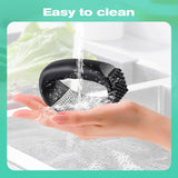 Stainless Steel Garlic Press Rocker – Easy Grip Garlic Crusher & Mincer