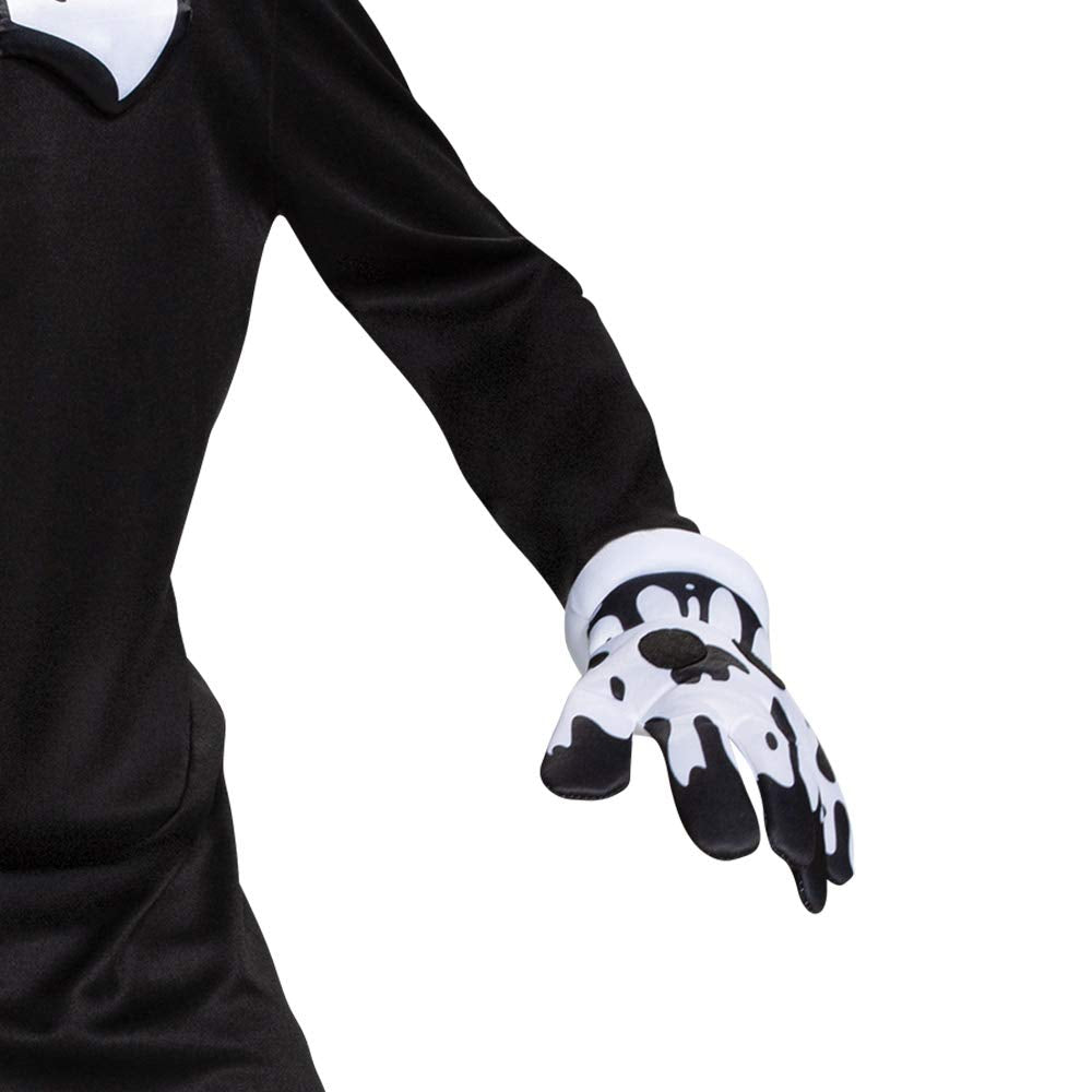 Ink Bendy Kids Costume – Official Bendy and the Ink Machine Outfit with Mask & Gloves 🖤🎮
