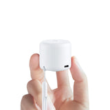 Ultra Mini White Noise Machine Portable Sleep Sound Soother with 15 Natural Sounds, 32 Volume Levels & USB-C Rechargeable Battery – Travel Pocket Size White