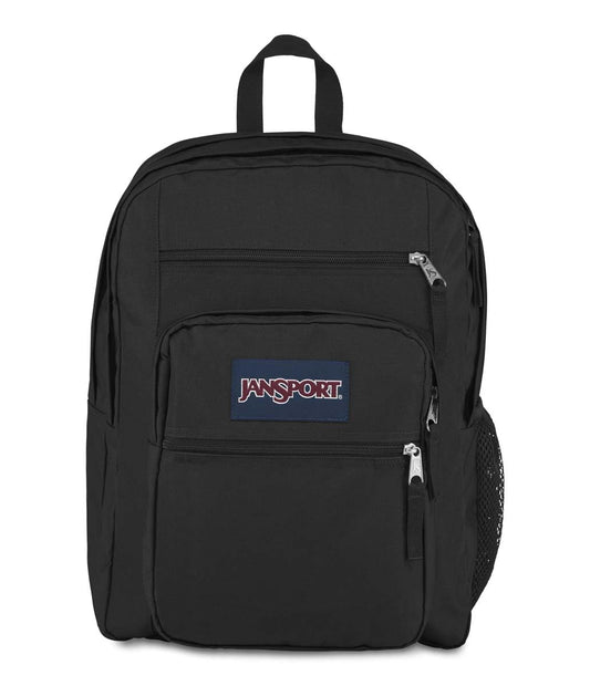 JanSport Big Student Laptop Backpack with 15″ Laptop Sleeve – Classic 2-Compartment School & Everyday Backpack (Black)