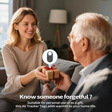 Apple Find My MFi-Certified Bluetooth Tracker Tag 4 Pack, Waterproof Smart Item Locator with 100dB Alert and Global Tracking