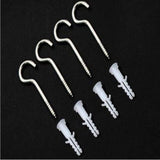 Gothic Black Bed Canopy – 4-Post Mosquito Net for Full, Queen & King Size Beds (Indoor/Outdoor Use)