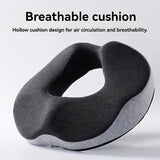 Pressure-Relieving Memory Foam Seat Cushion – Ultra-Dense Ergonomic Support for Office, Car & Wheelchair 🛋️