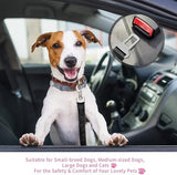 2-Pack Pet Safety Seatbelt – Adjustable Car Seat Belt Harness Lead for Cats & Dogs, Secure Vehicle Travel Accessory
