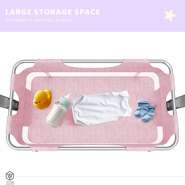 3-in-1 Bedside Crib for Babies – Portable Bassinet, Travel Bed & Co-Sleeper
