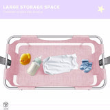 3-in-1 Bedside Crib for Babies – Portable Bassinet, Travel Bed & Co-Sleeper