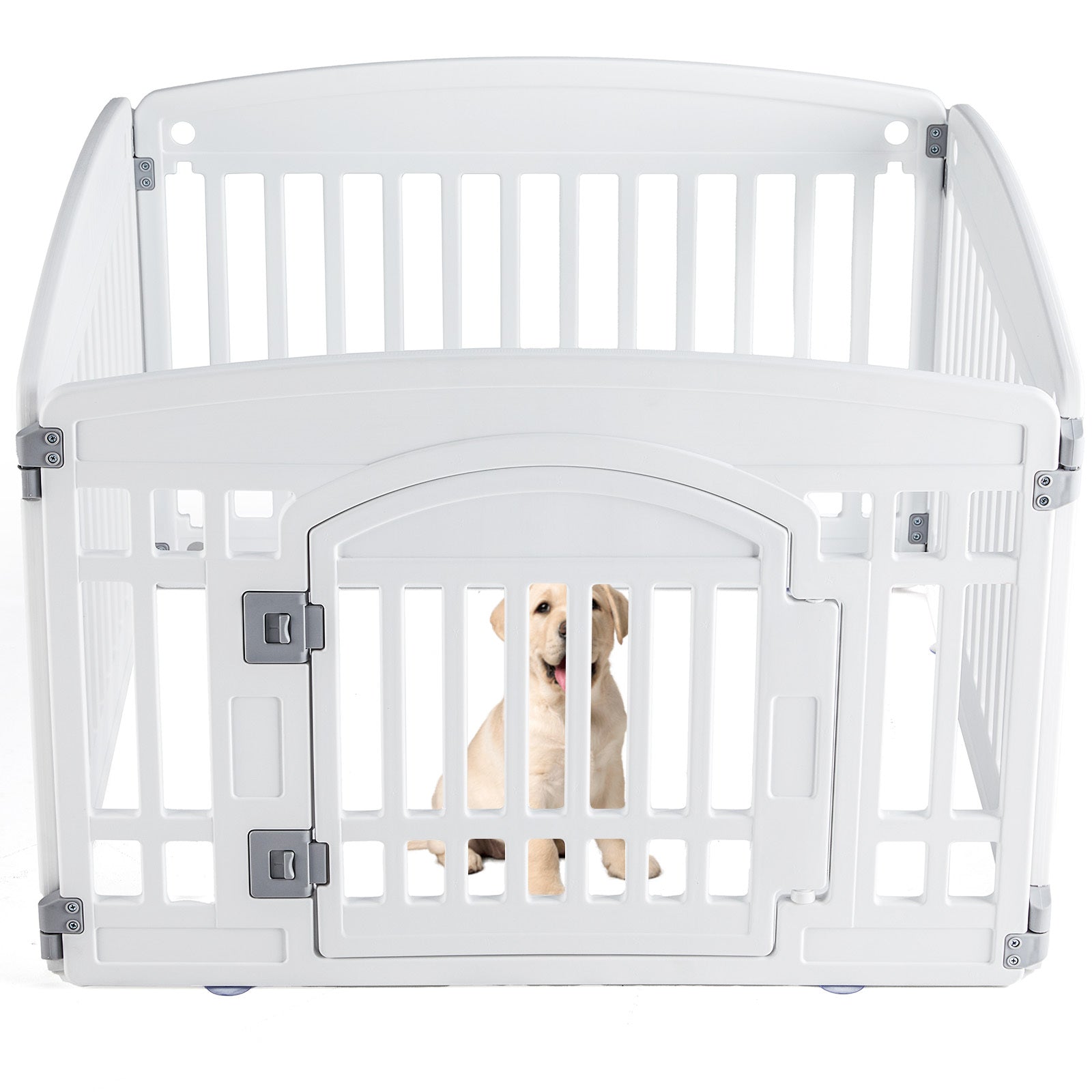 Dog Game Fence – Safe & Reliable Portable Pet Playpen for Indoor and Outdoor Use