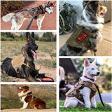 Pet Harness Luxury Dog Leash Set – Adjustable Camouflage Nylon Chest Harness with Matching Leash for Walking & Training
