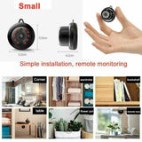 1080P WiFi Security Camera - Wireless Indoor/Outdoor Cam with Night Vision & Two-Way Audio