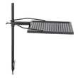 VEVOR Swivel Campfire Grill 🍖 Heavy Duty Steel Fire Pit Grate – 360° Adjustable Outdoor BBQ & Camping Cooking Rack