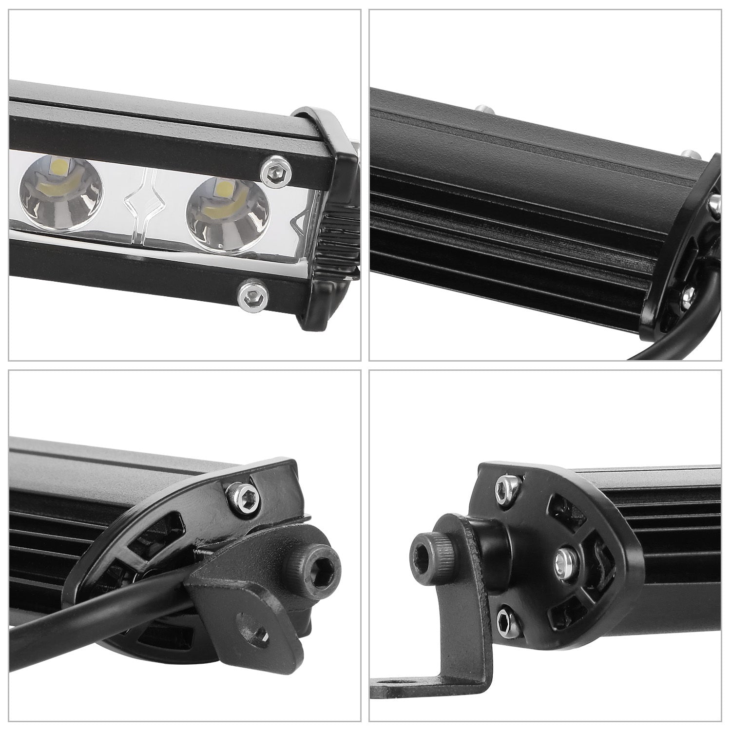 Durable 7in LED Offroad Light Bar with Ultra-Slim Design