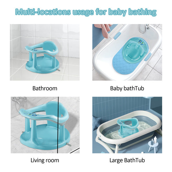 Baby Bath Chair – Non-Slip Infant Bath Seat with Safety Support & Comfortable Design for Newborns and Toddlers