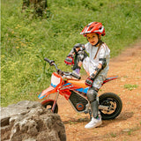 12-Inch Kids Bike with Training Wheels for Ages 3-6 - Off-Road Style First Pedal Bike