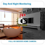 360° Light Bulb Security Camera - 1080P WiFi Camera with Easy E27 Socket Installation