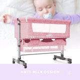3-in-1 Bedside Crib for Babies – Portable Bassinet, Travel Bed & Co-Sleeper