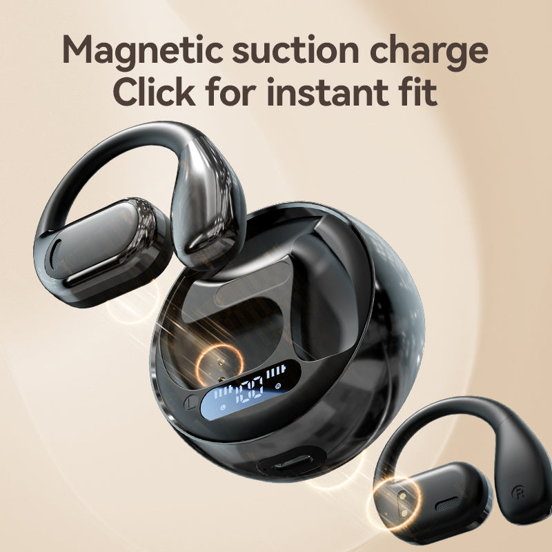 Lightweight Open-Ear Wireless Earphones with Noise Cancelling