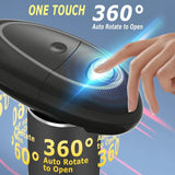 [Electric Can Opener] Hand-Free Electric Can Opener - Easy Open Any Can Sizes with Smooth Edge - Food-Safe Portable Battery Operated - PulinGO