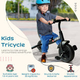 Toddler Tricycle for Ages 2-4 - 3-Wheel Kids Bike with Bell for Indoor & Outdoor Fun