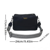 Fashionable Multi-Functional PU Crossbody Bag 🎒 Casual Shoulder Bag for Work, Travel & Daily Commuting