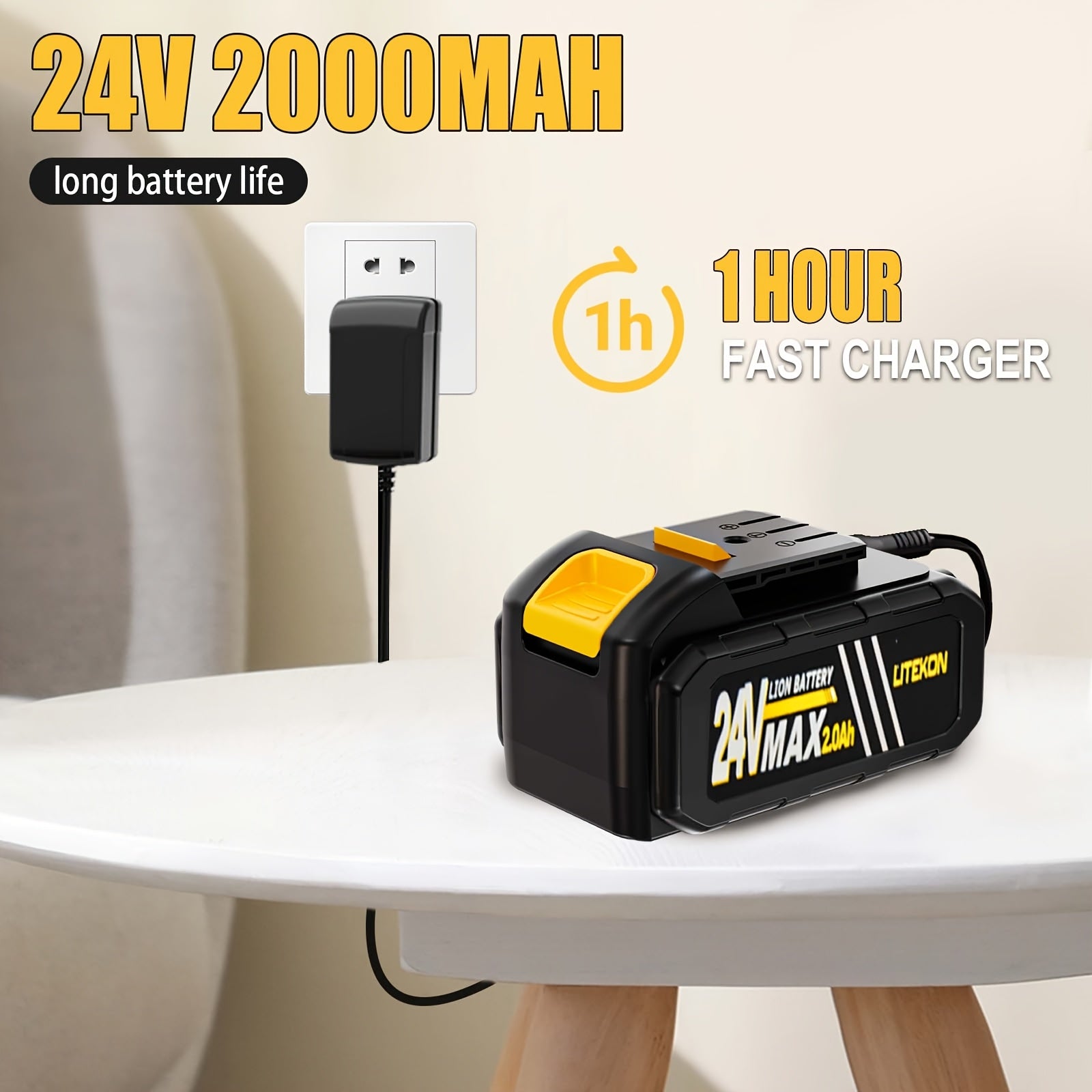 24 V Electric Spin Scrubber – Adjustable Extension Handle + 8 Brush Heads, 2-Speed Ergonomic Cleaner for Bathroom, Kitchen, Car & Walls