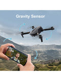 V4 Foldable Drone with 4K HD Camera - RC Quadcopter with 3 Batteries for Adults & Kids