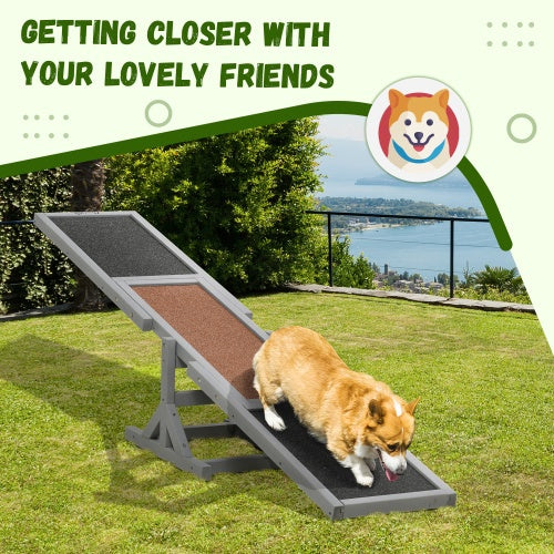 ooden Dog Agility Seesaw – Training & Exercise Platform for Dogs, Outdoor Running & Balance Game Equipment