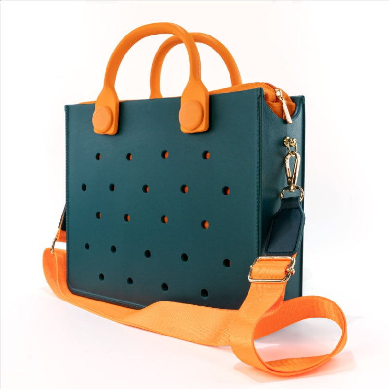 Waterproof EVA Tote Bag 👜 Women’s Handbag with Shoulder Strap – Stylish Beach & Everyday Tote