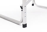 Oversized Padded Folding Chair with Side Table & Storage – Lightweight Aluminum Frame with Drink Tray and Organizer Pockets