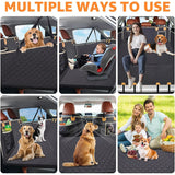Back Seat Extender for Dogs – Waterproof Hammock-Style Car Seat Cover with Non-Slip Design for Cars & SUVs