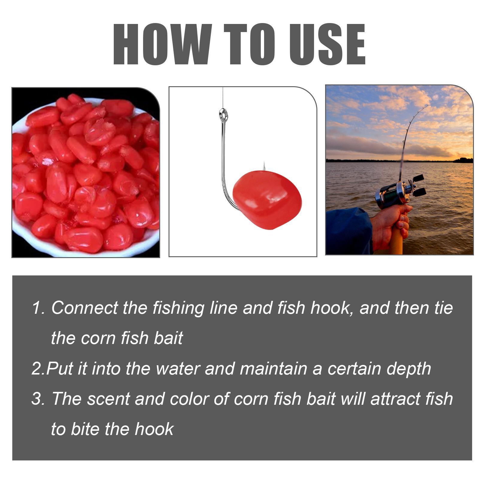 Yebang Corn Fish Bait – Portable & Effective Fishing Bait for Reservoir, Lake & Freshwater Fishing Trips