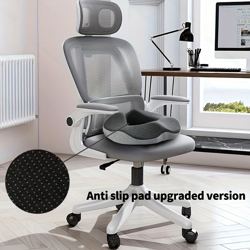 Pressure-Relieving Memory Foam Seat Cushion – Ultra-Dense Ergonomic Support for Office, Car & Wheelchair 🛋️