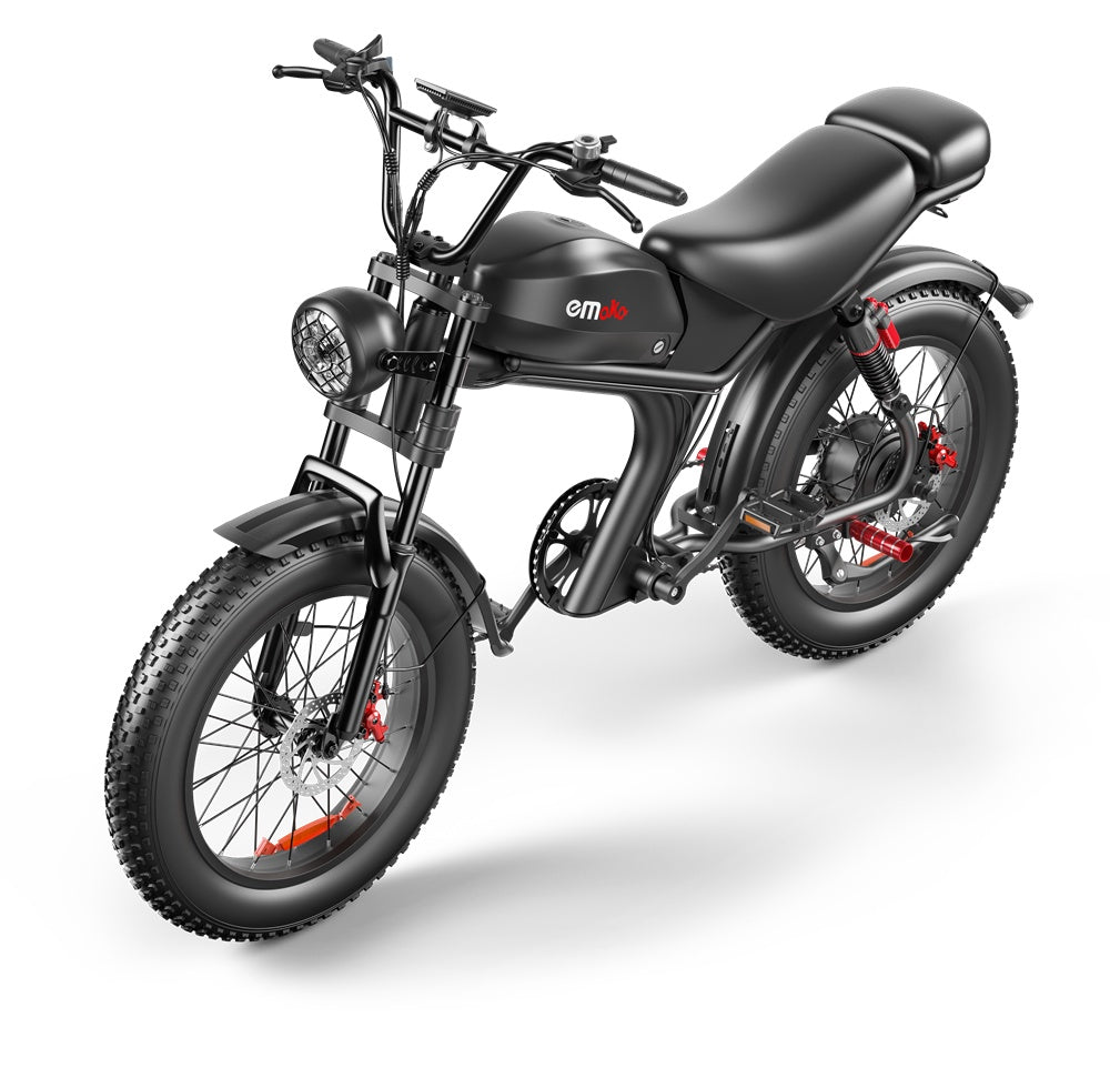 C93 Foldable Fat Tire Electric Bike - 750W Motor & 20Ah Long-Range Battery