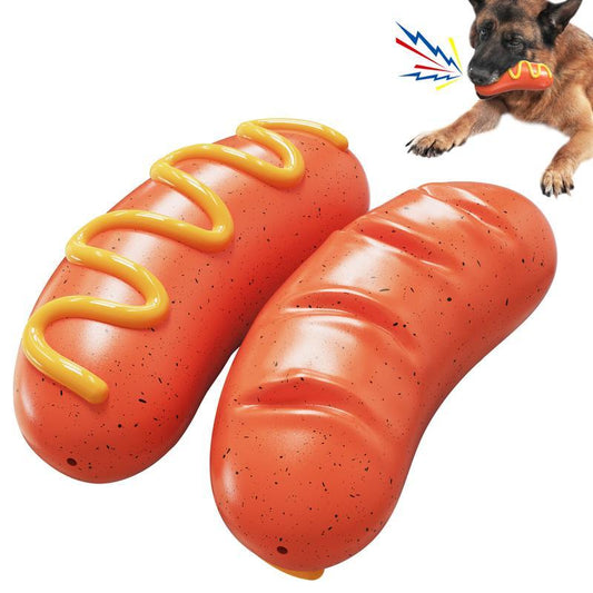Ppokel Dog Chew Toy – Indestructible Rubber Toy for Aggressive Chewers, Tough Durable Chew Ball for Medium & Large Dogs