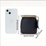 Women’s Mini Wallet 👛 Compact PU Leather Card Holder – Stylish Small Purse for Daily Use