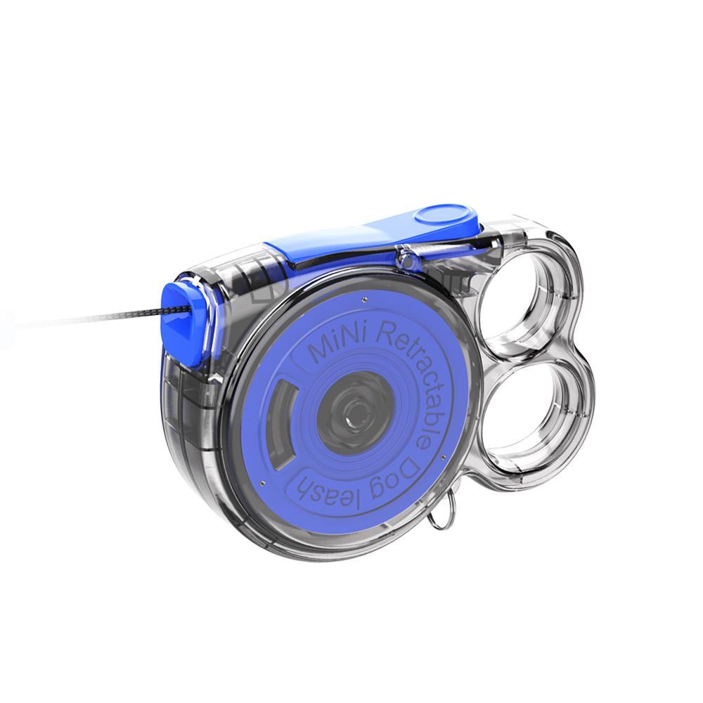 Mini Retractable Dog Leash – Lightweight & Durable Leash for Small Pets, Easy-to-Use Design for Outdoor Walks